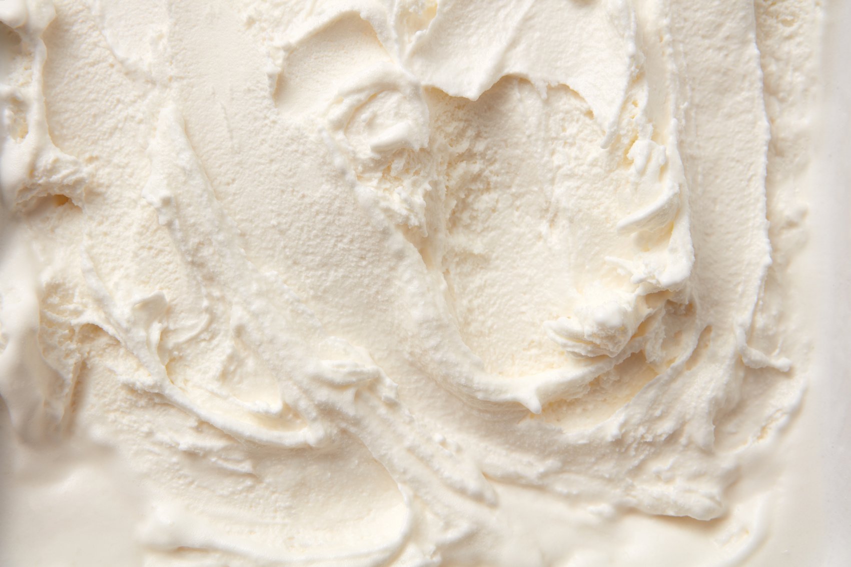 Close-Up Shot of Vanilla Ice Cream